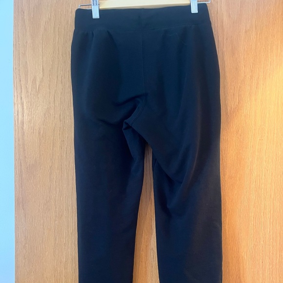 #318 Champion Womens Small Black Sweatpants with Logo. Like New - Picture 5 of 9
